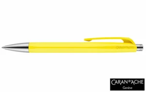 Caran d'Ache 888 Infinite Lemon Yellow ballpoint pen 888.240 - Picture 1 of 1