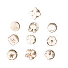 10pcs/set Cute Practical Anti-glare Brooch Dress Neckline Pearl Pin Clothes Fix