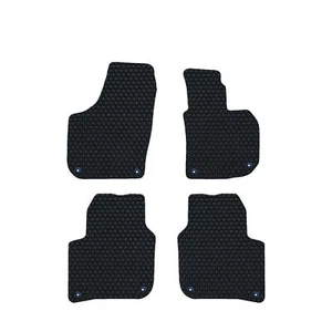 Skoda Superb MK2 2008-2015 GENUINE DELUXE Tailored Rubber Mats Black Floor Set - Picture 1 of 10