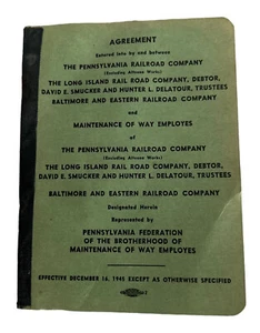 Pennsylvania Railroad Co. 1945 Brotherhood Employees Vintage Booklet (RR58) - Bild 1 von 18