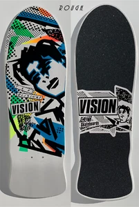 Classic Die-Cut style skateboard grip tape for Vision 80's Gonz Reissue by Rough - Picture 1 of 15
