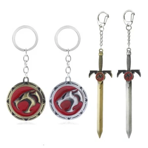 Portachiavi spada e medaglione Thundercats modelli in metallo dettagli da collezione - Foto 1 di 25