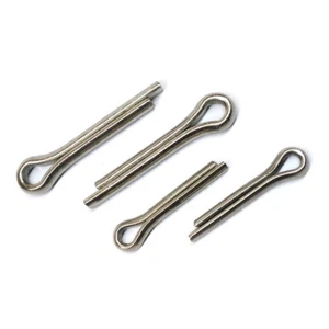 576PC Cotter Pin Set Metal Assorted Tie Clip Split Steel Tapered Fixings Set - Picture 1 of 1