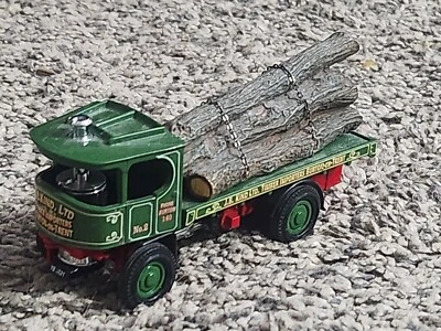 Matchbox Atkinson Steam Wagon J.B. Kind Timber Importers Lumber  - Image 1 of 4