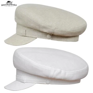 Sterkowski DANUBE MOD 6 Linen Breton Cap Liverpool Fiddler Fisherman - Picture 1 of 14