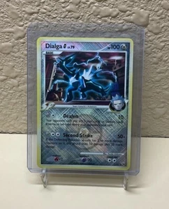 Tarjeta Promocional Dialga G 7/127 Platinum Crosshatch Pokemon League - Imagen 1 de 1