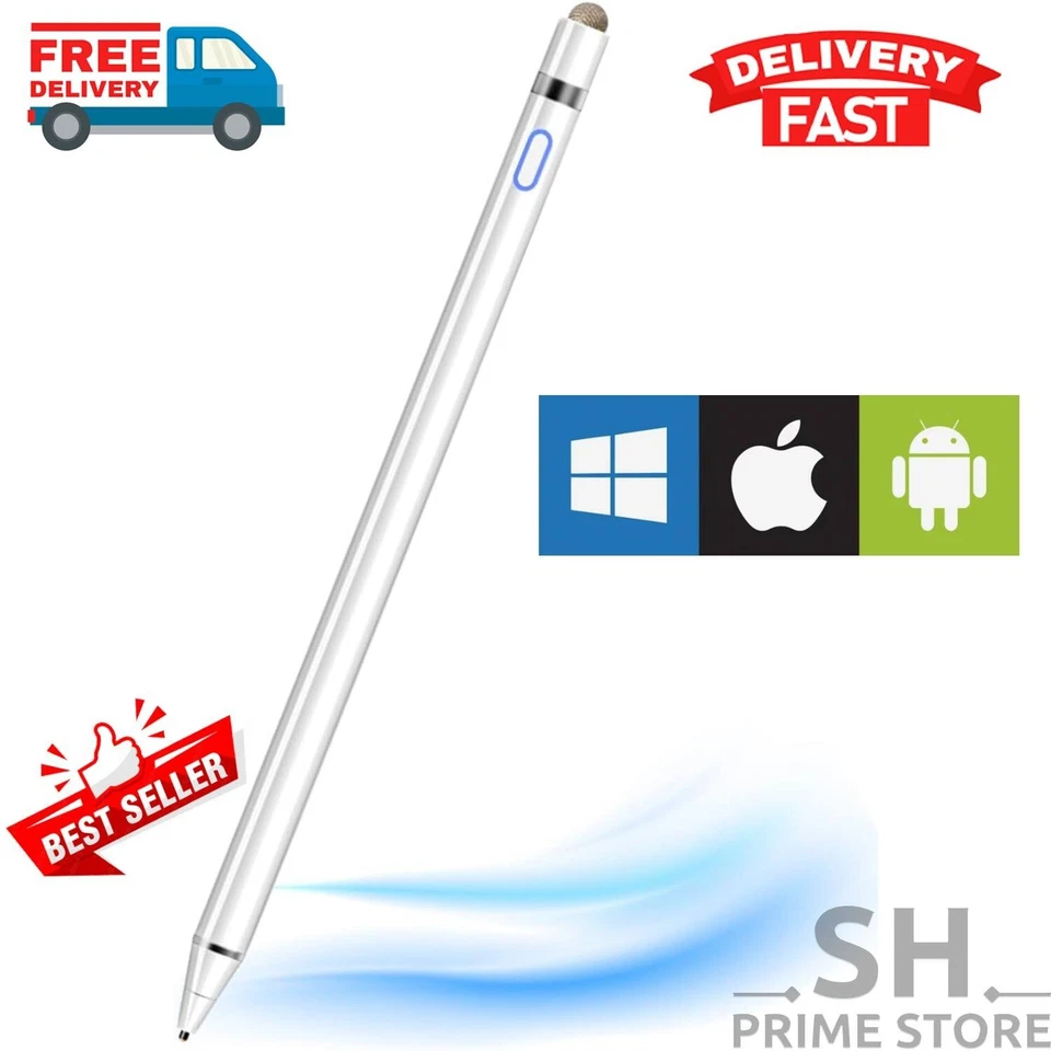 iPad Pencil 1st Generation For Apple iPad iPhone Samsung Galaxy Tablet Phone Pen - Image 1 of 4