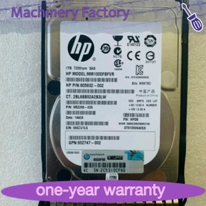 1TB SAS 2.5" 6G Server Hard Drive Fits HP DL380 DL360 DL385 Gen8 Gen9 G8 G9 - Picture 1 of 4