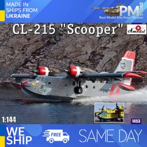 Amodel 1453 1/144 Canadair CL-215 amphibious aircraft Plastic model kit - Picture 1 of 6