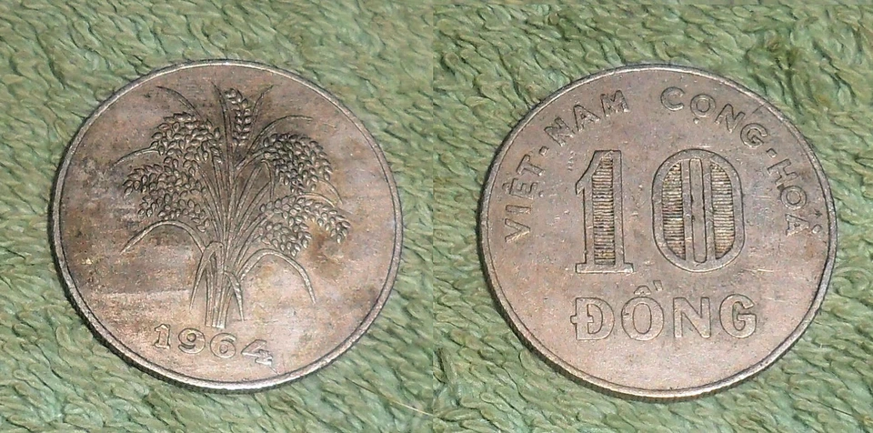 JB RFM 82086 Vietnam 1964 10 Dong en muy buen estado Foto 1 de 1