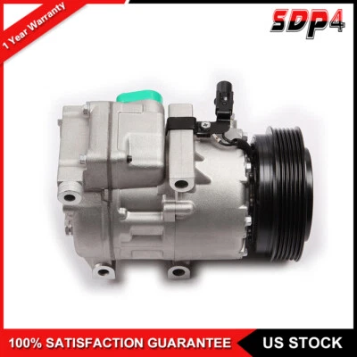 空调交流压缩机适用于现代圣达菲 2007 - 2011 适用于起亚 Optima 2006 - 2008 2.7L — 第 1/4 张图片