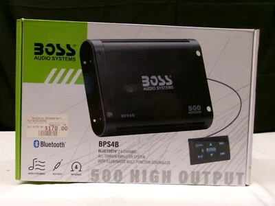 BOSS 500 ВТ ВЕЗДЕХОДНАЯ СИСТЕМА УСИЛИТЕЛЯ С ПОДСВЕТКОЙ МНОГОФУНКЦИОНАЛЬНЫЙ ПУЛЬТ УПРАВЛЕНИЯ - Изображение 1 из 2