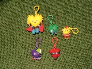 Llaveros Kids Challenge 5 Clip On American Heart Association RARO Buster 2024 - Imagen 1 de 5