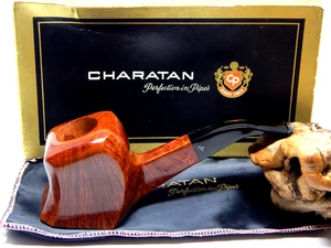 CHARATAN LANE ERA UNSMOKED SUPREME STRAIGHT GRAIN FREEHAND PANEL ESTATE PIPE - Picture 1 of 12