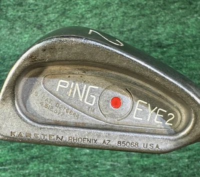 Club de golf vintage Ping Eye 2, 2 Iron Club Karsten Phoenix EE. UU. ZZ Lite eje diestro Foto 1 de 4