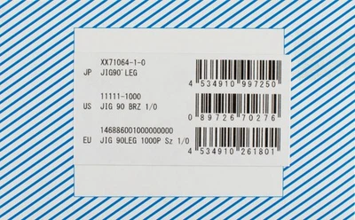 GAMAKATSU JIG 90 DEGREE ROUND BEND JIG HOOK 1/0 11111 1000PCS BOX BRONZE D4299 - Image 1 of 4