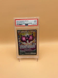 2025 POKEMON PRE EN-PRISMATIC EVOLUTIONS #163 PECHARUNT EX PSA 9 MINT - Picture 1 of 2