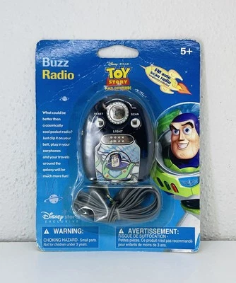 Auriculares Toy Story Buzz Radio FM Exclusivos de la Tienda Disney Buzz Lightyear Nuevos Foto 1 de 3