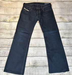 Diesel Jeans Men's Size 30W 29L Blue Denim Zatiny Regular Bootcut Italy 0088Z - Picture 1 of 20