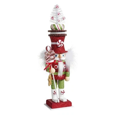 Kurt Adler Hollywood Nutcracker, Candy Soldier, 13.5in - Image 1 of 4