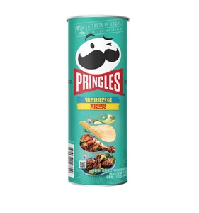 Patatas fritas Kellogg Pringles sabor pollo caribeño 100 g bocadillo 1ea - Imagen 1 de 5