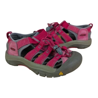 Kids Keen Sandals Red Toddler Size 11 Light Red Pink Water Hiking Closed Toes - Image 1 of 4