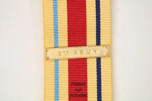 WW2 BRITISH 8th Army Bar Clasp For Africa Star Medal Ribbon Monty Commonwealth - Picture 1 of 1