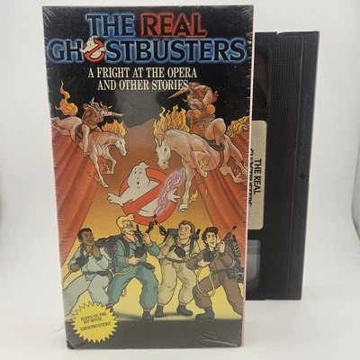 Real Ghostbusters A Fright at the Opera and Other Stories VHS 1990 - Shrink  - Image 1 of 4