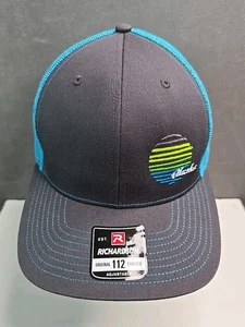 Alaska Hat gray teal mesh snapback trucker cap - Picture 1 of 8