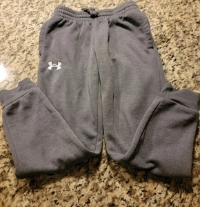 Under Armour Boys' XS Sweat Pants Gray - Picture 1 of 7