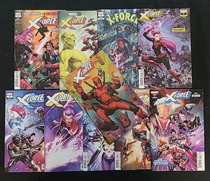 Marvel X-FORCE 1-10 COMPLETO Marvel Comics Lote 2024 con Variante Deadpool Foil Casi Nuevo - Imagen 1 de 24
