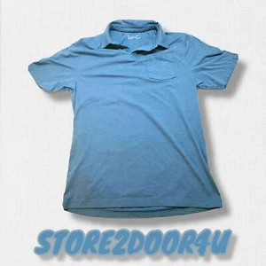 Under Armour Golf Polo Light Blue Mens Size Medium Loose HeatGear Polo Shirt - Picture 1 of 8