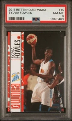2013 Rittenhouse WNBA Sylvia Fowles PSA 8 Chicago Sky Minnesota Lynx - Image 1 of 2