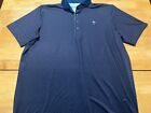 Greyson Xl Blue Mens Short Sleeve Polo Golf Shirt A03