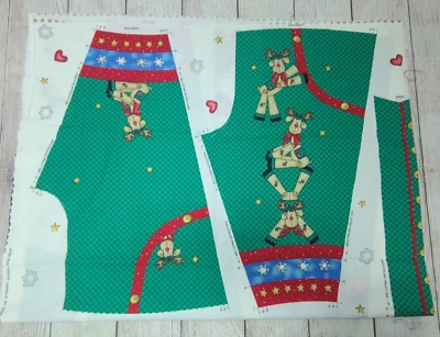 Vintage Daisy Kingdom Easy-To-Sew Rudi Toddler Overalls Pattern Green Red Blue - Image 1 of 4