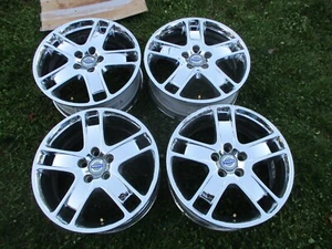 17'' Volvo C30 S40 V50 OEM Factory Chrome Wheel rim 2007-2010 70302 Set - Picture 1 of 24