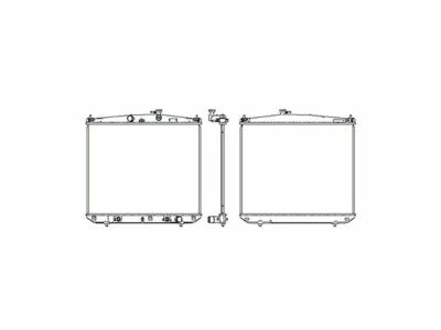 For 2016-2017 Lexus RX350 Radiator 34565WF Foto 1 de 2