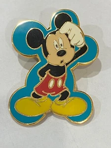 Mickey Mouse Blue Expressions Thinking Disney Pin A1 - Picture 1 of 2