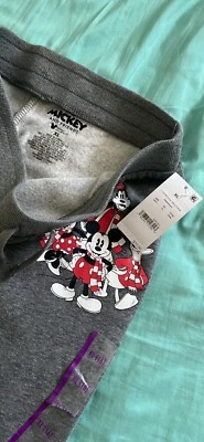 Pantalones deportivos Disney Mickey, Minnie And Gang Big Kid - gris jaspeado (XL 16) NUEVOS CON ETIQUETAS Foto 1 de 3