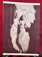 AUTOGRAPHED SALLY RAND ORIGINAL PHOTOGRAPH / DANCER ACTRESS SAN FRANCISCO