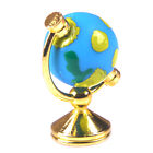 Dollhouse miniature 1:12 scale mini blue alloy rotatable earth global-ml