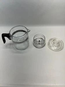 Retro Vintage Pyrex Flameware Coffee Percolator - Incomplete - Picture 1 of 14