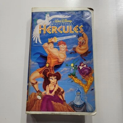 Disney Hercules 1997 VHS A Walt Disney Masterpiece Clamshell Box Foto 1 de 3