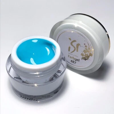 ISR NAL CARE ISR Nail Care 5ml UV & LED Colour Gel 487 Colour Gel Colour Nail Gel Modelling Art