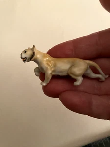 Seltene ROSENTHAL MINIATUR "LÖWE SCHLEICHT" FIGUR - um 1932 original, gestempelte Arbeit - Bild 1 von 14