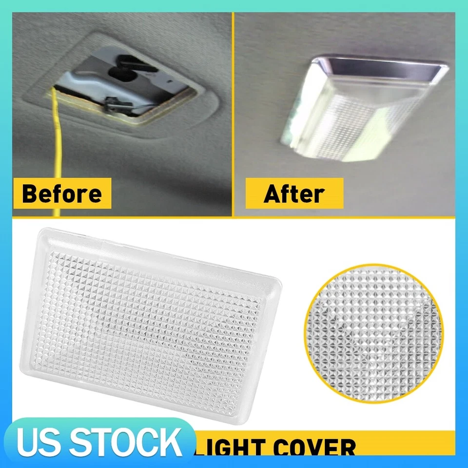 Cubierta de luz de cúpula interior transparente Len repuesto para Ford Thunderbird 1989-1990 Foto 1 de 4