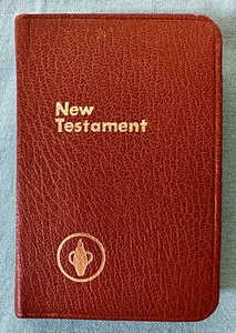 Libro de bolsillo internacional New Testament Gideons - edición 1975 NY EE. UU. Glasgow Reino Unido - Imagen 1 de 6