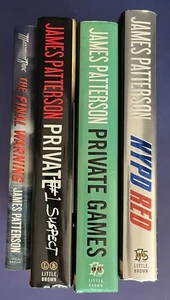 (4) James Patterson Hard Cover Novels - Picture 1 of 2