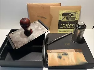 Duplicatore cartolina vintage GEM; Attrezzatura obbligazionaria - Foto 1 di 22