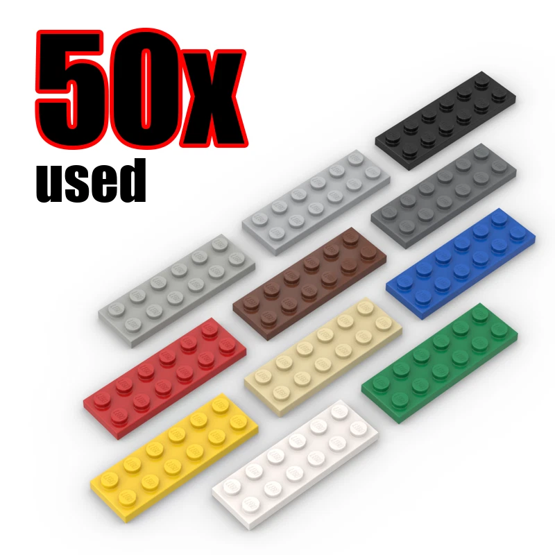 50x LEGO® Part 3795 - Plate 2 x 6 | Flachstein Platte | Farbe wählen | Used - Bild 1 von 1